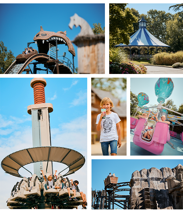 Des attractions pour les téméraires et des univers à explorer ensemble...